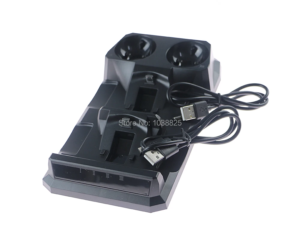 4 in 1 Charging Dock Station Stand for Sony Playstation 4 PS4 Slim Pro Controllers for PS Move Controllers Charger Storage
4 in 1 Charging Dock Station Stand for Sony Playstation 4 PS4 Slim Pro Controllers for PS Move Controllers Charger Storage