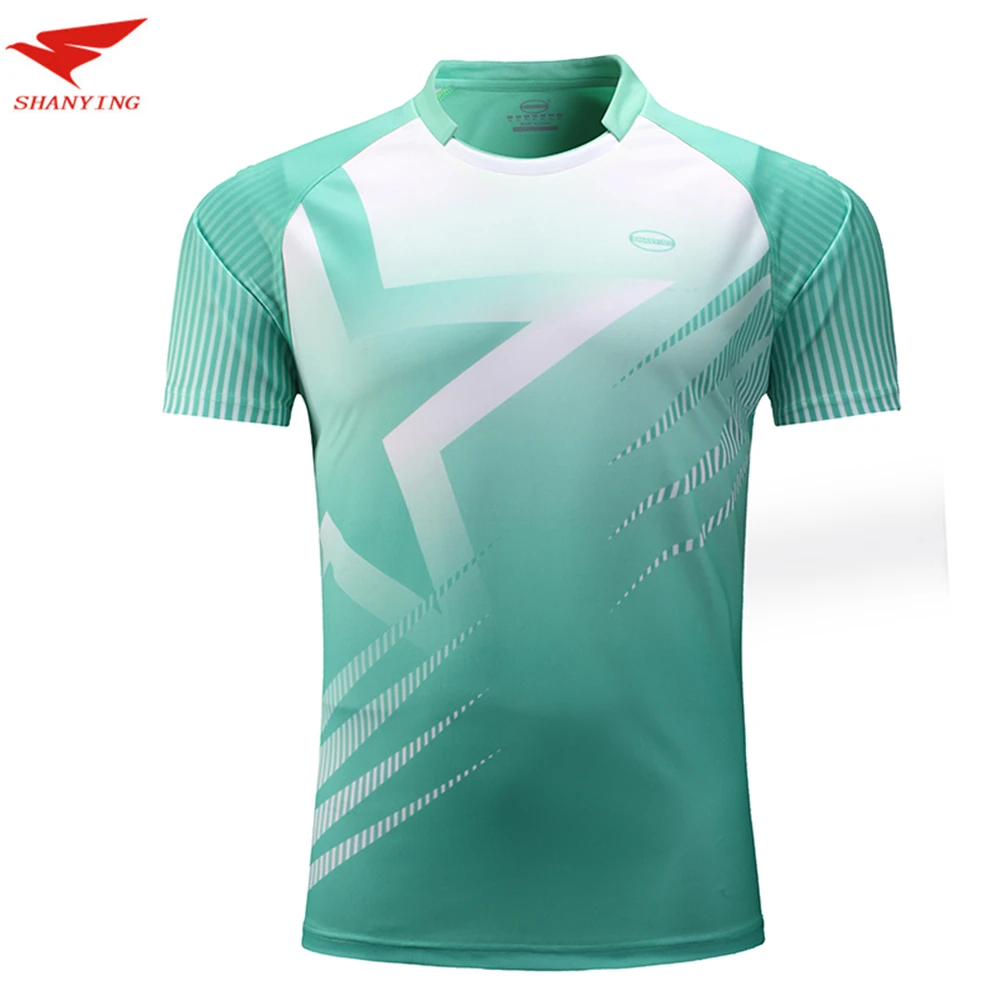 Image 2017 new arrival hot sale men badminton shirt table tennis polo T shirts soccer jerseys tennis clothes sport jerseys for male