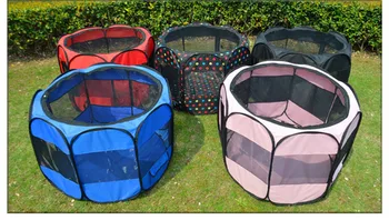 85*85*61cm Pet octahedral fence Portable folding dog tent Cat nest kennel Dog Accessories
85*85*61cm Pet octahedral fence Portable folding dog tent Cat nest kennel Dog Accessories