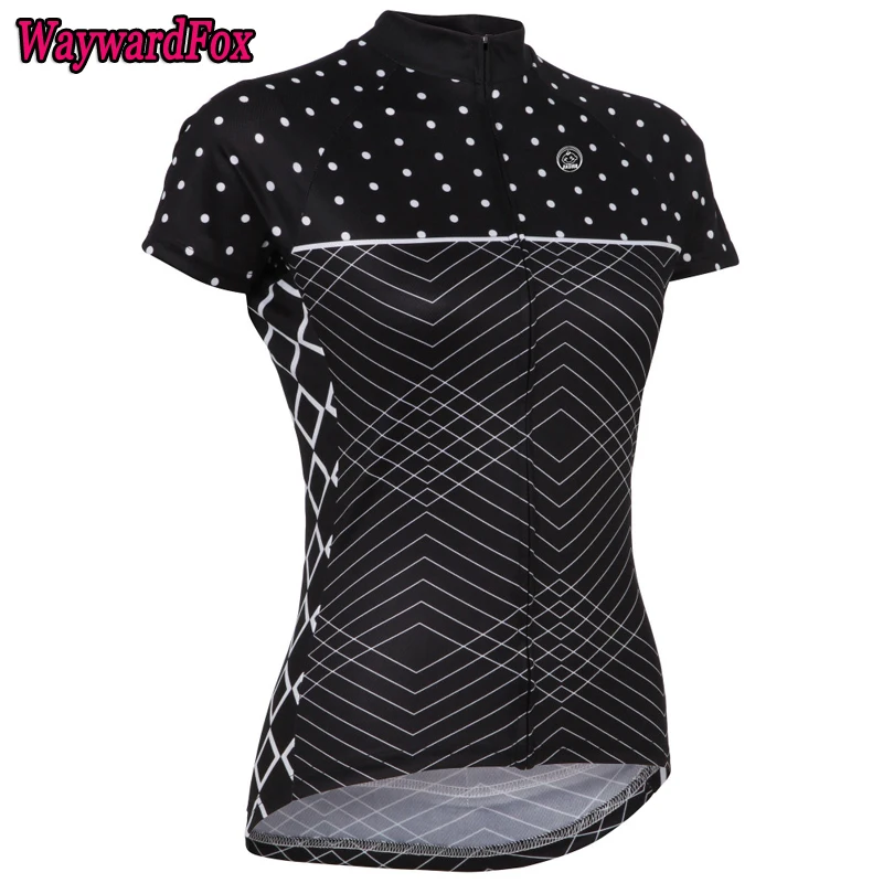 Classic Summer Women Black Cycling Jersey Short Sleeve Bicycle Outdoor Sports Wear Bike Clothing Breathable Comfortable
Classic Summer Women Black Cycling Jersey Short Sleeve Bicycle Outdoor Sports Wear Bike Clothing Breathable Comfortable