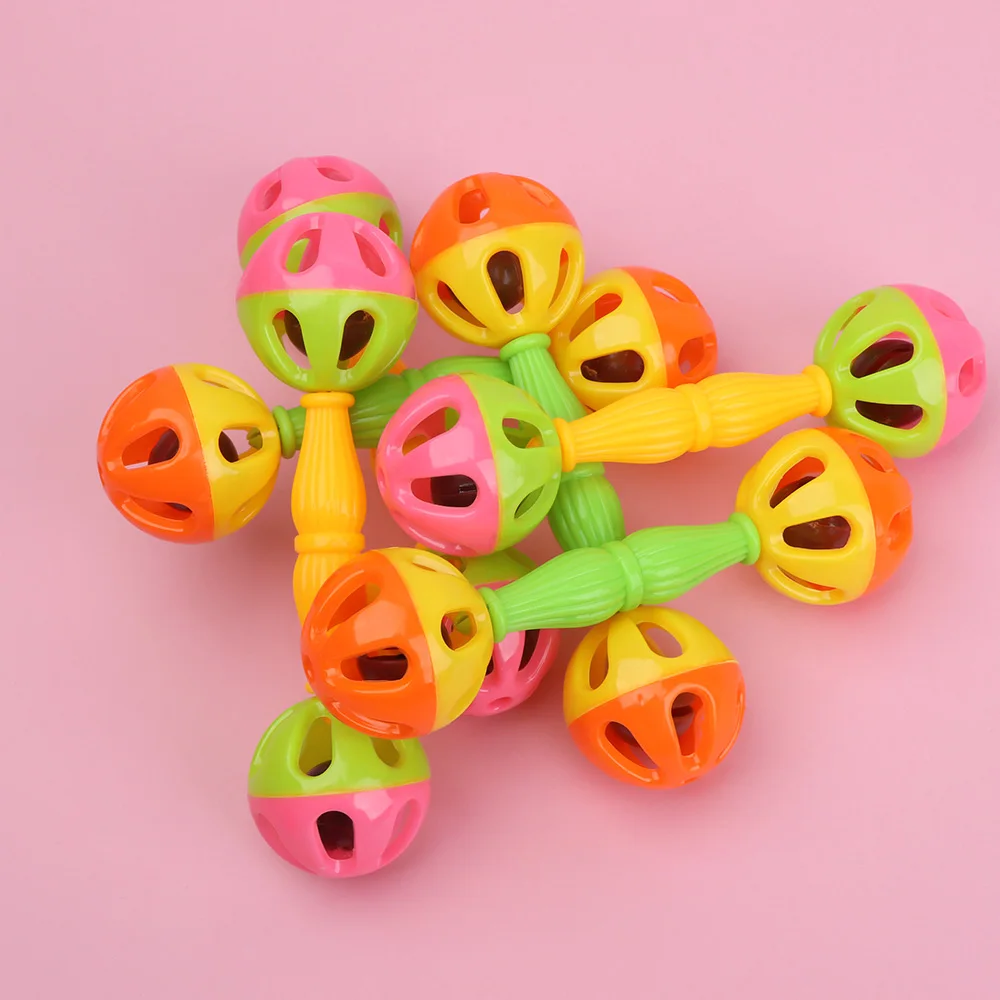 Cute Baby Hand Ring Bell Grasping Toy for Kid Early Sound Development Rattle Toy Baby Rattle Bells Toy Kids Shaking Dumbell Hand 
Cute Baby Hand Ring Bell Grasping Toy for Kid Early Sound Development Rattle Toy Baby Rattle Bells Toy Kids Shaking Dumbell Hand