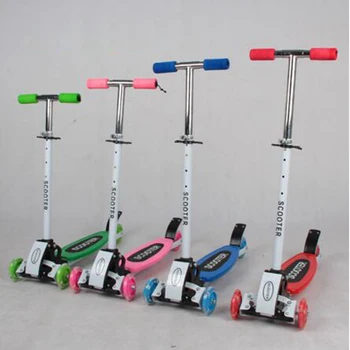 2018 New Real Kids Light Scooter Child Four Round Wheel Folding Bike Slide Block Flash 4 Wheels Outdoor Toys 2-15years Bicycle
2018 New Real Kids Light Scooter Child Four Round Wheel Folding Bike Slide Block Flash 4 Wheels Outdoor Toys 2-15years Bicycle