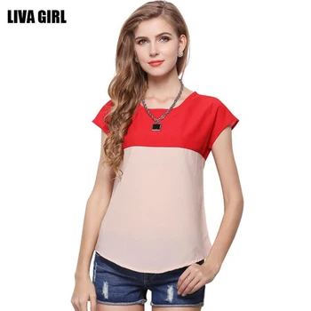 Liva girl 2018 Casual Blouses Shirt Women Summer Chiffon Blouse Tops White Short Sleeve Blouses For Women Clothes Female Shirt 5
Liva girl 2018 Casual Blouses Shirt Women Summer Chiffon Blouse Tops White Short Sleeve Blouses For Women Clothes Female Shirt 5