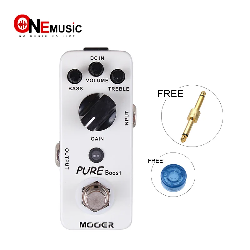 MOOER Micro Series Pure Boost Effect Guitar Pedal Compact Pedal True Bypass 2 band EQ with Gold Pedal Connector
MOOER Micro Series Pure Boost Effect Guitar Pedal Compact Pedal True Bypass 2 band EQ with Gold Pedal Connector