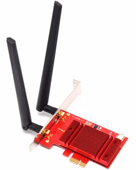 WTXUP for Intel 9260ac 5GHz 802.11ac 1730Mbps Desktop Wireless PCIe WiFi Adapter + Bluetooth 5.0 Combo WLAN Card for Windows 10
WTXUP for Intel 9260ac 5GHz 802.11ac 1730Mbps Desktop Wireless PCIe WiFi Adapter + Bluetooth 5.0 Combo WLAN Card for Windows 10
