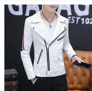 2019 men's personality leather coat men's leather jacket Europe and the United States fashion Slim locomotive men's clothing
2019 men's personality leather coat men's leather jacket Europe and the United States fashion Slim locomotive men's clothing