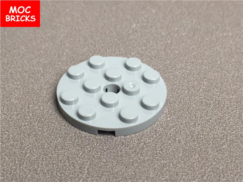 50pcs\lot MOC Bricks Light gray Plate, Round 4 x 4 with Hole fit with 60474 Educational building blocks DIY toys kids gifts
50pcs\lot MOC Bricks Light gray Plate, Round 4 x 4 with Hole fit with 60474 Educational building blocks DIY toys kids gifts
