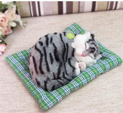 Simulation cat plush toy simulation small animal model doll doll car decoration-8
Simulation cat plush toy simulation small animal model doll doll car decoration-8