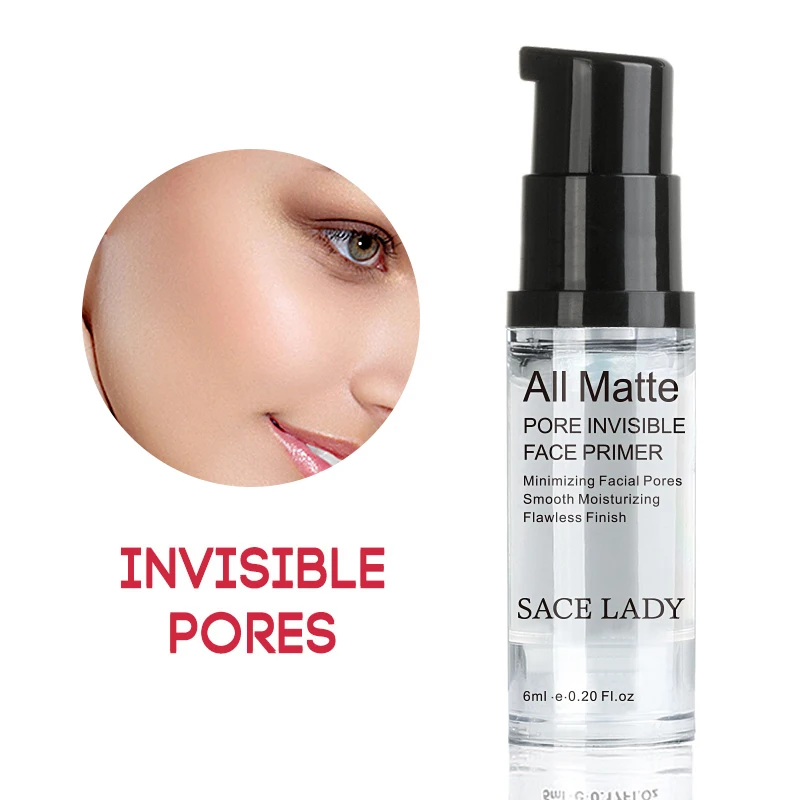 SACE LADY Face Base Primer Makeup Liquid Matte Make Up Fine Lines Oil-control Facial Cream Brighten Makeup Foundation Primer
SACE LADY Face Base Primer Makeup Liquid Matte Make Up Fine Lines Oil-control Facial Cream Brighten Makeup Foundation Primer