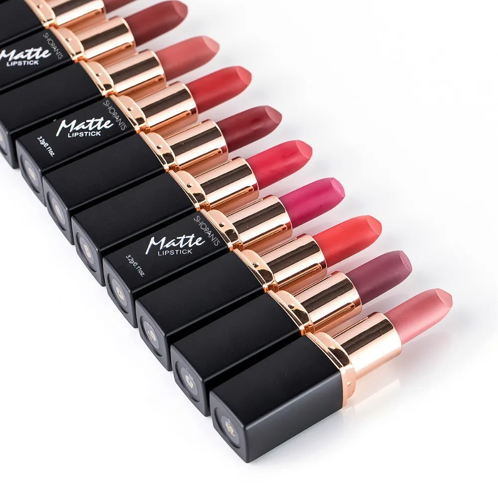 12 Colors Hydrating lipstick Nutritious Easy to Wear Waterproof Long Lasting Soft Mist Makeup Lacquer Moisturizer Matte Lipstick
12 Colors Hydrating lipstick Nutritious Easy to Wear Waterproof Long Lasting Soft Mist Makeup Lacquer Moisturizer Matte Lipstick