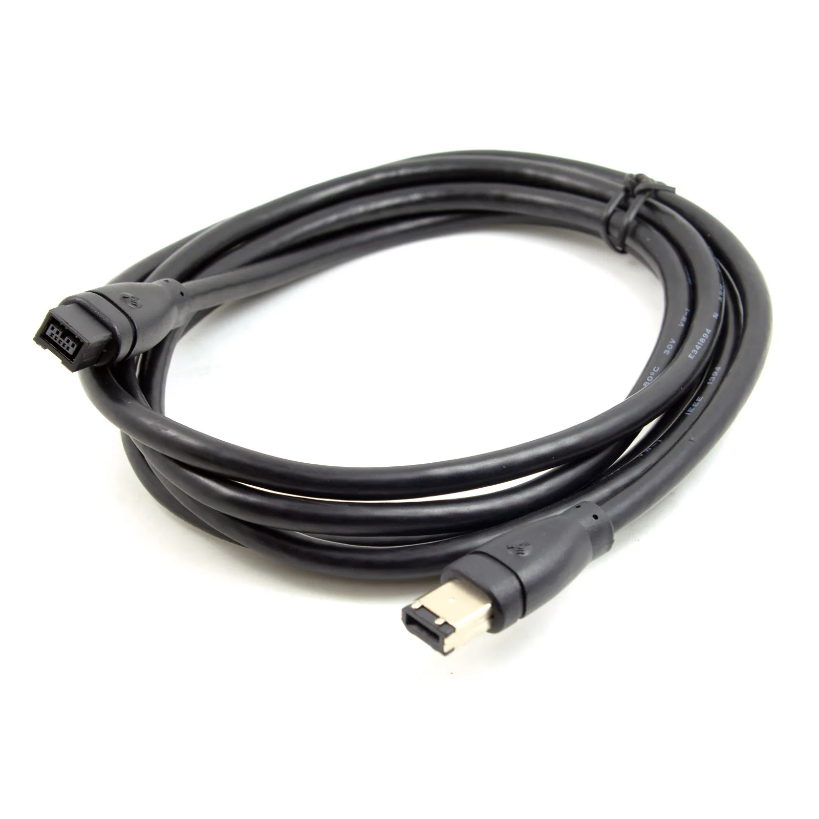 9 Pin / 6 Pin Beta Firewire 800 to Firewire 400 9 Pin / 6 Pin Cable IEEE 1394B Black Color 1.8M
9 Pin / 6 Pin Beta Firewire 800 to Firewire 400 9 Pin / 6 Pin Cable IEEE 1394B Black Color 1.8M