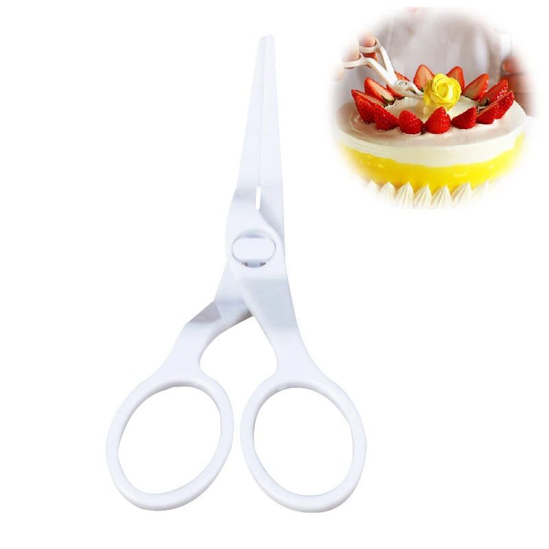 Detachable Cake Piping Scissors Cream Flower Transfer Fondant Tool |