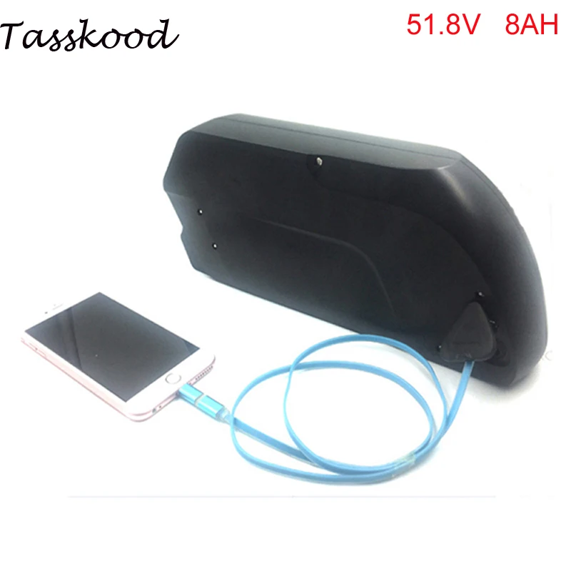 52v rechargable Ebike Battery 52v 8ah lithium battery power 8fun bbshd 48V 1000w motor
52v rechargable Ebike Battery 52v 8ah lithium battery power 8fun bbshd 48V 1000w motor