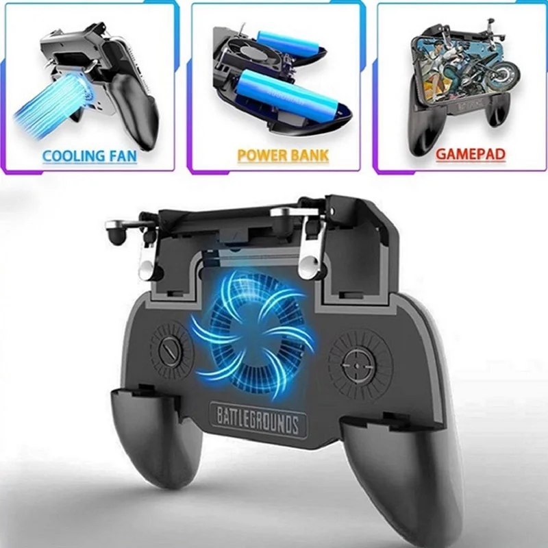 Pubg Mobile Gamepad Pubg Controller 2000/4000mAh Power Bank L1R1 Grip Joystick Trigger Pubg Fire Buttons for iPhone Android IOS
Pubg Mobile Gamepad Pubg Controller 2000/4000mAh Power Bank L1R1 Grip Joystick Trigger Pubg Fire Buttons for iPhone Android IOS