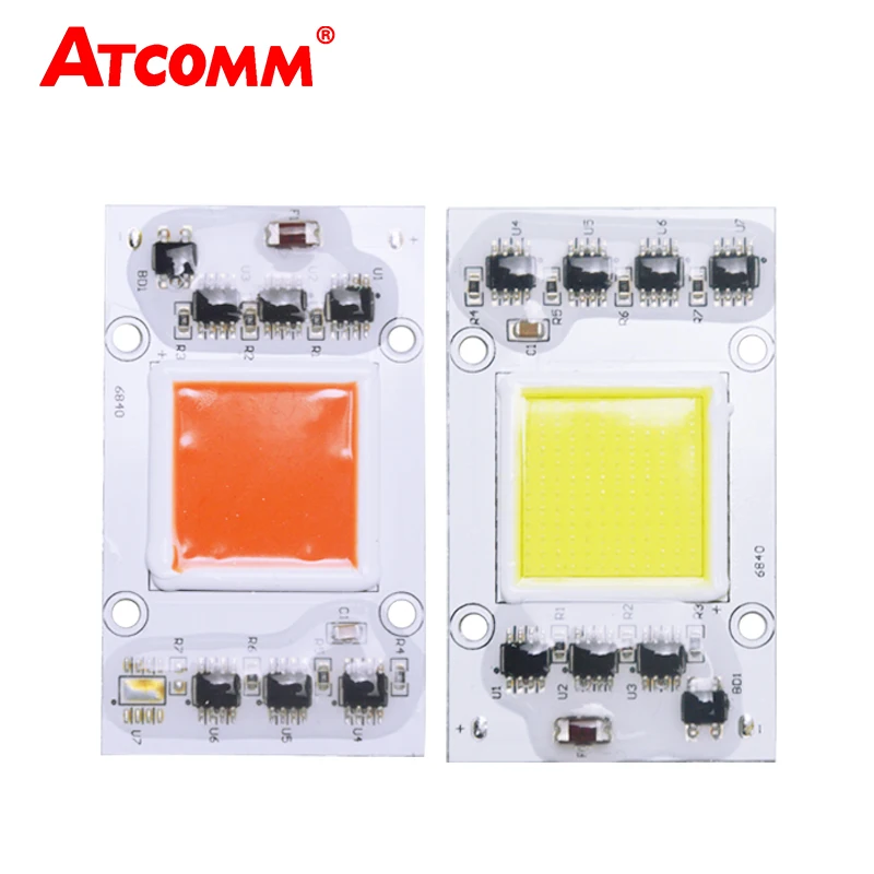 Smart IC Integrated LED COB Lamp Bulb 20W 30W 40W 50W 110V 220V Red Green Blue White LED Matrix Diode Array For Floodlight
Smart IC Integrated LED COB Lamp Bulb 20W 30W 40W 50W 110V 220V Red Green Blue White LED Matrix Diode Array For Floodlight
