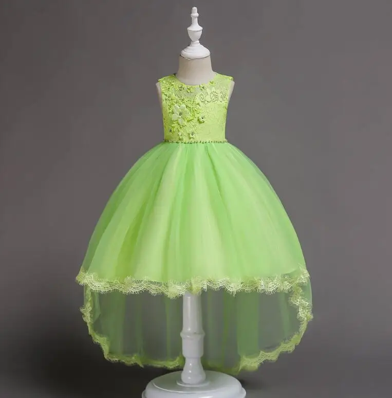 Children's floral performance princess dress girls front short back long lace mesh dancing dress Family Matching Outfits R515
Children's floral performance princess dress girls front short back long lace mesh dancing dress Family Matching Outfits R515