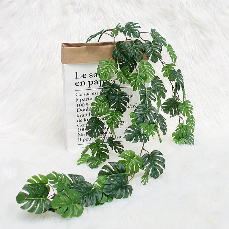 Artificial Plants Turtle Leaf Rattan Pine Needle Hanger Green Leaves Home Wedding Garden Decorative Fake Vine
Artificial Plants Turtle Leaf Rattan Pine Needle Hanger Green Leaves Home Wedding Garden Decorative Fake Vine