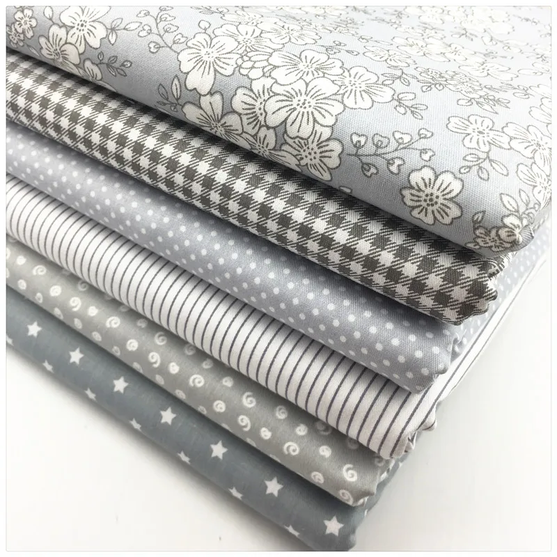 Cotton Fabric Diy Sewing Patchwork Quilting Doll Cloth Handmade Needlework Material Telas to Patchwork Gray flower dot Stripe
Cotton Fabric Diy Sewing Patchwork Quilting Doll Cloth Handmade Needlework Material Telas to Patchwork Gray flower dot Stripe