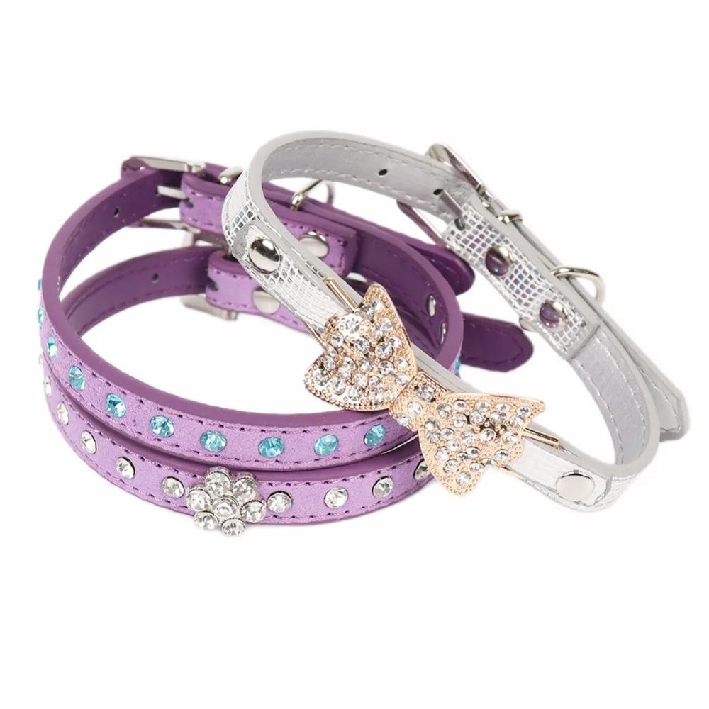 PipiFren Small Dogs Collars Cat Collar Rhinestone For Pet Puppy Collar Chihuahua Necklace hundehalsband harnais petit chien kedi
PipiFren Small Dogs Collars Cat Collar Rhinestone For Pet Puppy Collar Chihuahua Necklace hundehalsband harnais petit chien kedi