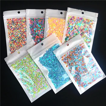 20g/Pack 1mm 2mm 2.5mm 3mm 4mm Circle Dot Shape Pvc Loose Sequins Paillettes Party Craft, Nail arts,Wedding Decoration confetti
20g/Pack 1mm 2mm 2.5mm 3mm 4mm Circle Dot Shape Pvc Loose Sequins Paillettes Party Craft, Nail arts,Wedding Decoration confetti