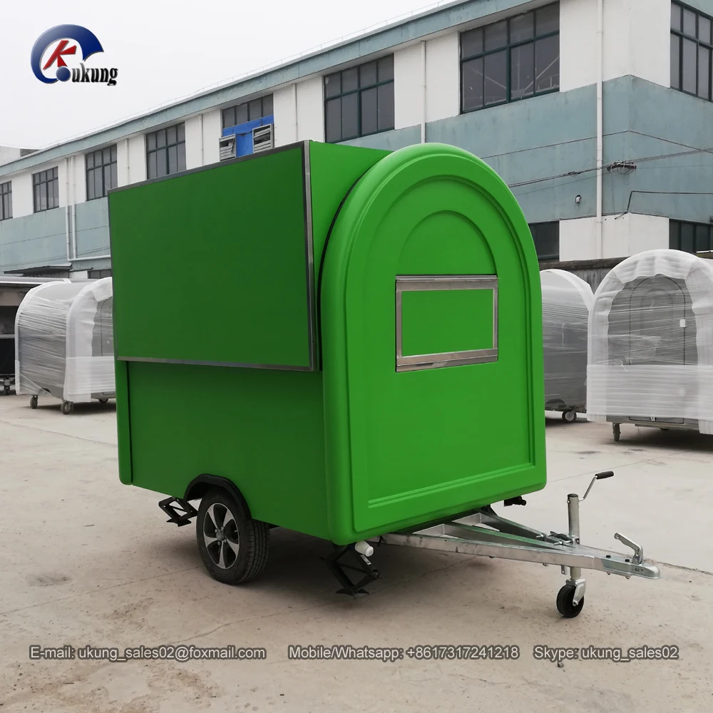 UKUNG fiberglass mobile mini food cart with sliding glass window, food trailer, hot dog cart
UKUNG fiberglass mobile mini food cart with sliding glass window, food trailer, hot dog cart