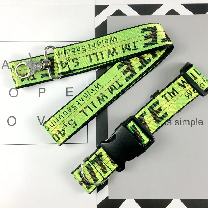 Pet Dog Collar and Leash Set Fashion Collar Perro Adiestramiento Plastico Rope Leash for Dogs Cats Dog Collar for Cats Running
Pet Dog Collar and Leash Set Fashion Collar Perro Adiestramiento Plastico Rope Leash for Dogs Cats Dog Collar for Cats Running