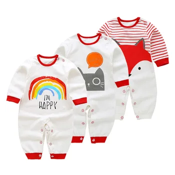 Unisex Baby Jumpsuit Cotton Onesies Kids Cartoon Romper Long Sleeve Fox Clothes Print Baby Outfit
Unisex Baby Jumpsuit Cotton Onesies Kids Cartoon Romper Long Sleeve Fox Clothes Print Baby Outfit