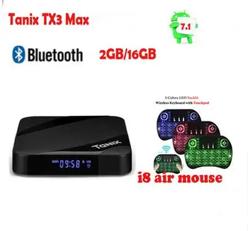 Tanix TX3 MAX Smart TV BOX Android 7.1 2GB 16GB BT4.1 Amlogic S905W Quad Core H.265 4K 2.4GHz WiFi TV Player TX6
Tanix TX3 MAX Smart TV BOX Android 7.1 2GB 16GB BT4.1 Amlogic S905W Quad Core H.265 4K 2.4GHz WiFi TV Player TX6