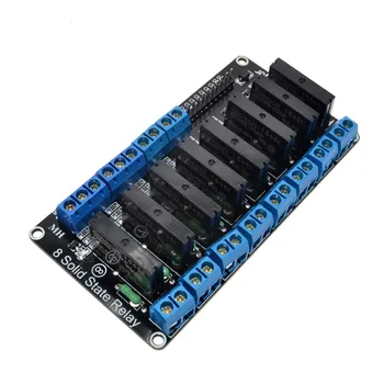 Free Shipping 5V 8-Way High Level Trigger Solid State Relay Module with Fuse Arduin 250V2A
Free Shipping 5V 8-Way High Level Trigger Solid State Relay Module with Fuse Arduin 250V2A