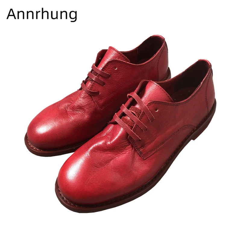 Retro Genuine Leather Flat Oxford Shoes Woman Cross-tied Round Toe Casual Shoes British Style Solid Flats Women 2019
Retro Genuine Leather Flat Oxford Shoes Woman Cross-tied Round Toe Casual Shoes British Style Solid Flats Women 2019