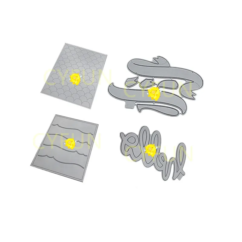 Big Hello Wave Scallop Cover Background Metal Cutting Dies For DIY Scrapbooking Embossing Paper Cards Decorative Crafts New 2019
Big Hello Wave Scallop Cover Background Metal Cutting Dies For DIY Scrapbooking Embossing Paper Cards Decorative Crafts New 2019