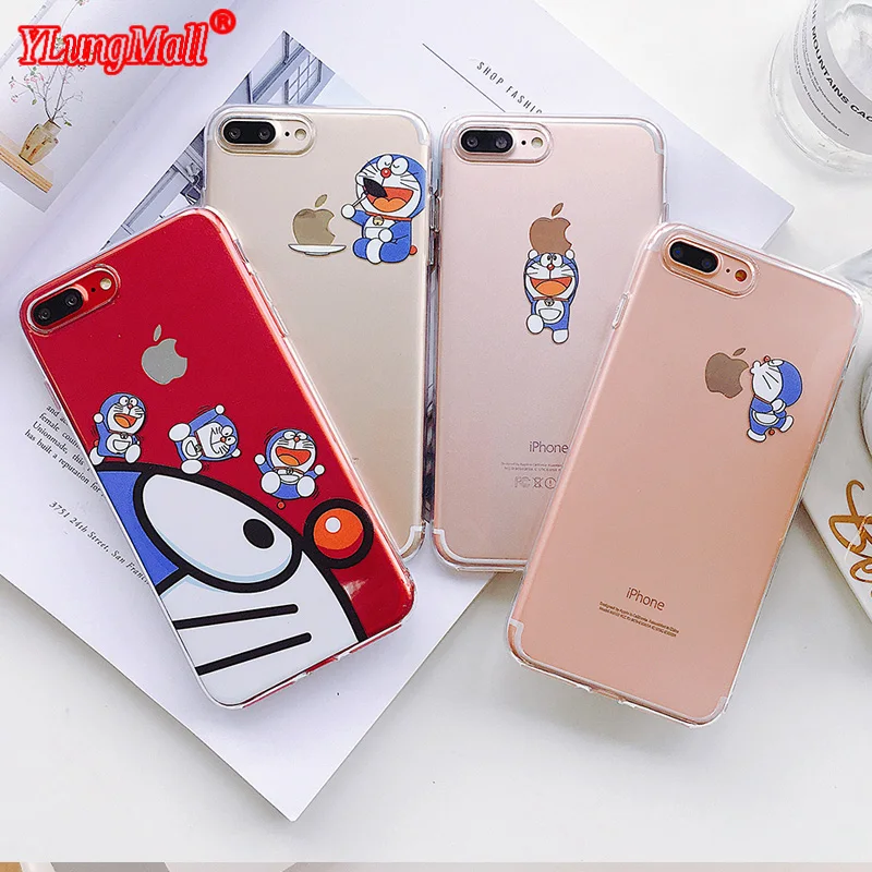 Cute Cartoon Doraemon Pattern Soft Transparent Case for iPhone Xs Max Coque for iPhone Xr X 6 8 6s 7 Plus Cover
Cute Cartoon Doraemon Pattern Soft Transparent Case for iPhone Xs Max Coque for iPhone Xr X 6 8 6s 7 Plus Cover