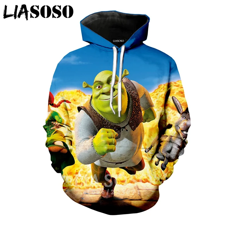 LIASOSO Winter New Fashion Men Women 3D Print Anime Shrek Hoodie Harajuku Unisex Long Sleeve Sweatshirt Casual Pullover A156-07
LIASOSO Winter New Fashion Men Women 3D Print Anime Shrek Hoodie Harajuku Unisex Long Sleeve Sweatshirt Casual Pullover A156-07