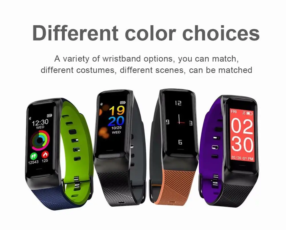 Smart Wristband Watch Heart Rate Monitor Waterproof Smart Watch Fitness Tracker Bluetooth For Android IOS Women Mens
Smart Wristband Watch Heart Rate Monitor Waterproof Smart Watch Fitness Tracker Bluetooth For Android IOS Women Mens