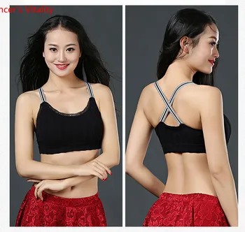 Cheap Belly Dance Top Women Dance Sexy Stripes Vest Girls Sexy Dancer's Costumes White Balck
Cheap Belly Dance Top Women Dance Sexy Stripes Vest Girls Sexy Dancer's Costumes White Balck