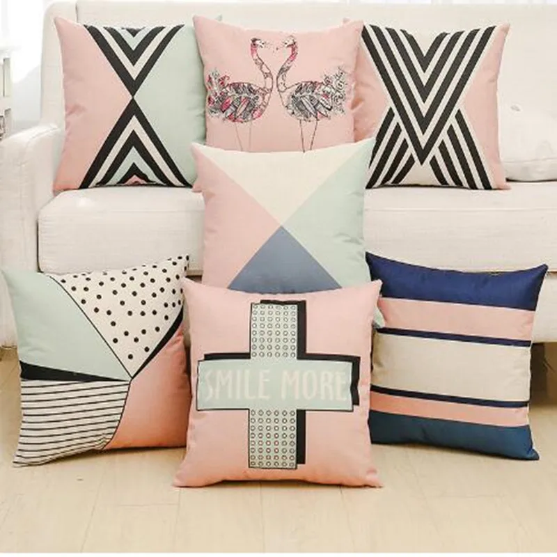 Colorful Feacher Polyester Office Handmade Decorative Fashion Geometric Pillow Case
Colorful Feacher Polyester Office Handmade Decorative Fashion Geometric Pillow Case