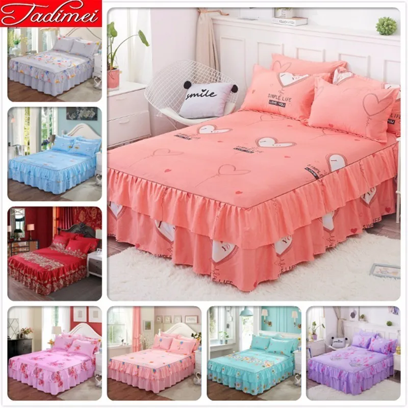 Pink Bed Skirts Adult Couple Kids Child Girl Bed Sheet Soft Cotton Bedcover With Rubber Elastic Band King Queen Full Single Size
Pink Bed Skirts Adult Couple Kids Child Girl Bed Sheet Soft Cotton Bedcover With Rubber Elastic Band King Queen Full Single Size