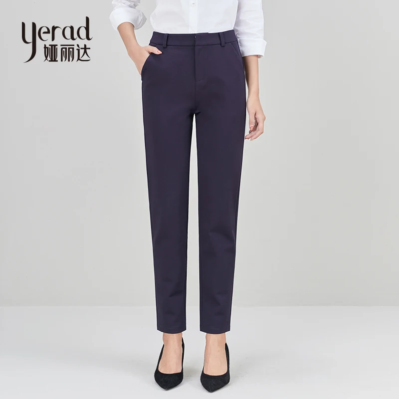 YERAD Office Lady Suit Pants Solid Mid Waist Formal Full Length Straight Pants Woman Elegant Trousers
YERAD Office Lady Suit Pants Solid Mid Waist Formal Full Length Straight Pants Woman Elegant Trousers