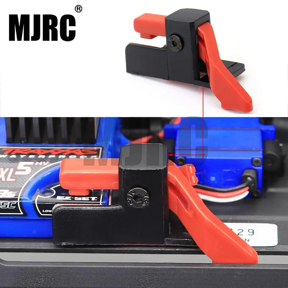 MJRC New Traxxas TRX4 ESC Easy Start Trigger Power Switch for 1/10 RC Crawler Car Upgrade TRX-4
MJRC New Traxxas TRX4 ESC Easy Start Trigger Power Switch for 1/10 RC Crawler Car Upgrade TRX-4