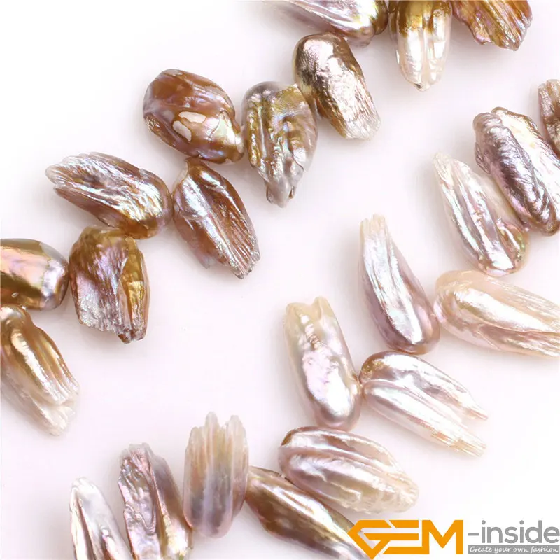 Top Drilled Stick Point Freshwater Cultured Pearls Beads Natural Pearl Beads DIY Loose Beads For Jewelry Making Strand 15
Top Drilled Stick Point Freshwater Cultured Pearls Beads Natural Pearl Beads DIY Loose Beads For Jewelry Making Strand 15