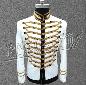 Michael Jackson concert dress MJ formal dress men singers dancer stage jacket costumes clothing ! S-5XL free shipping
Michael Jackson concert dress MJ formal dress men singers dancer stage jacket costumes clothing ! S-5XL free shipping