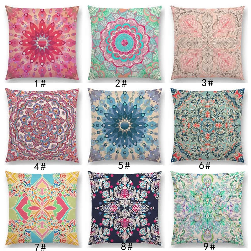 New Fantastic Snowflake Flowers Gorgeous Floral Doodle Colourful Decorative Pattern Mandalas Cushion Cover Sofa Pillow Case
New Fantastic Snowflake Flowers Gorgeous Floral Doodle Colourful Decorative Pattern Mandalas Cushion Cover Sofa Pillow Case