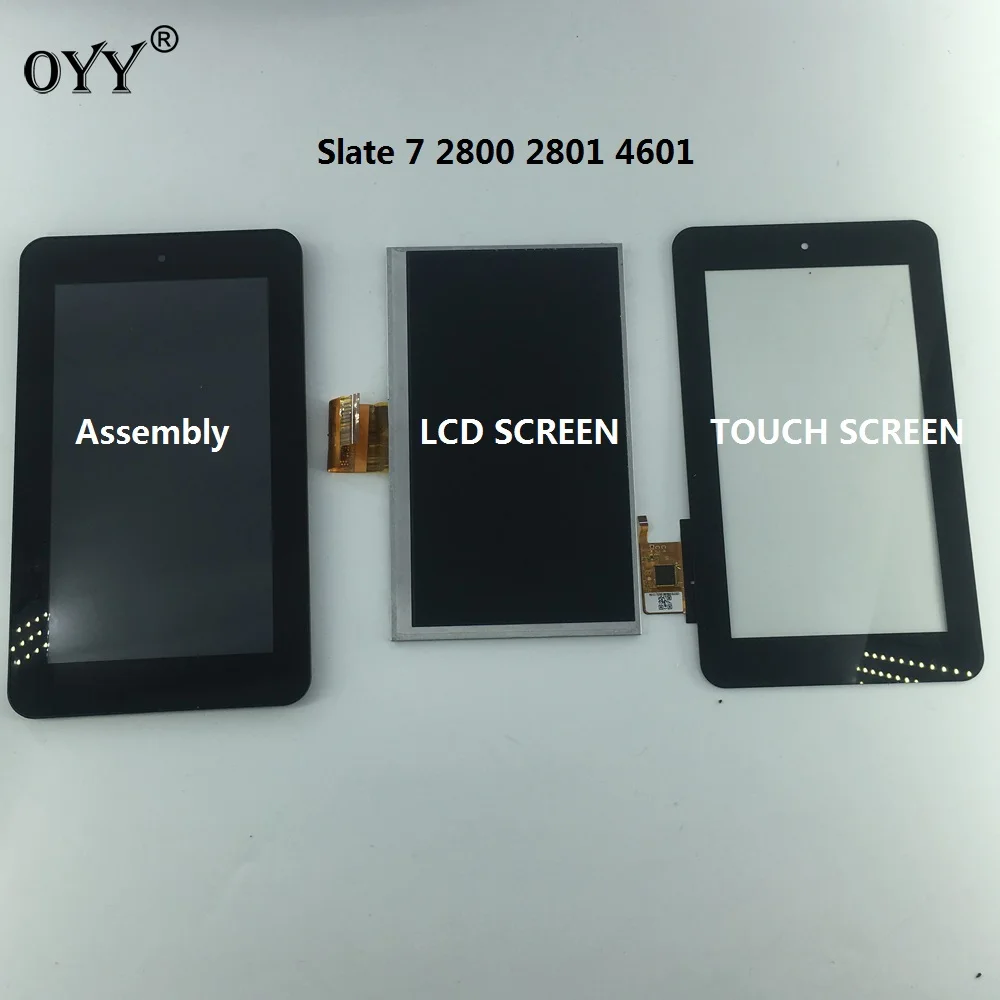 3 Pack Clear Tablet Screen Protector Guard For 7/" HP Slate 7 HD 3400