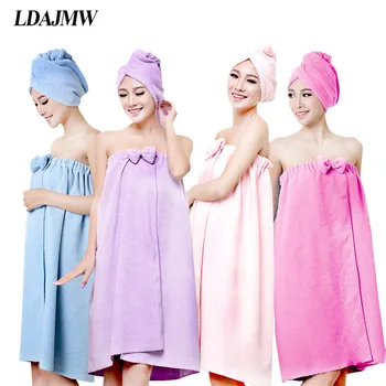 Ldajmw High Quality Ms Household Bathroom Bath Robe Amazing Magic Towel Microfiber Towel Sexy Suspenders Bath Skirt
Ldajmw High Quality Ms Household Bathroom Bath Robe Amazing Magic Towel Microfiber Towel Sexy Suspenders Bath Skirt