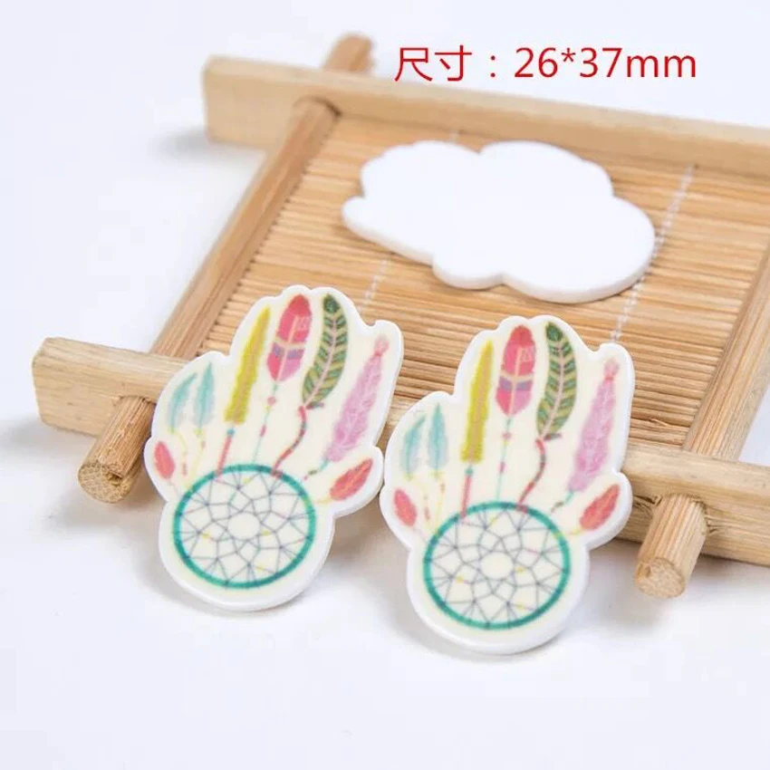 10pcs/lot flat back planar resin cute cartoon DIY resin