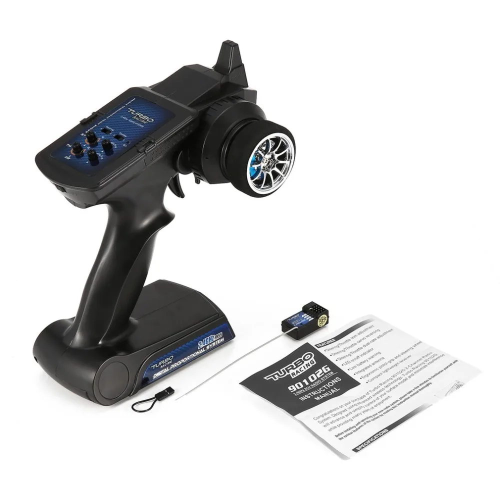 90102G 2.4GHz 2CH Radio Remote Control Transmitter with Receiver for RC Car Off-road Vehicle Boat RC Truck Spare Parts
90102G 2.4GHz 2CH Radio Remote Control Transmitter with Receiver for RC Car Off-road Vehicle Boat RC Truck Spare Parts