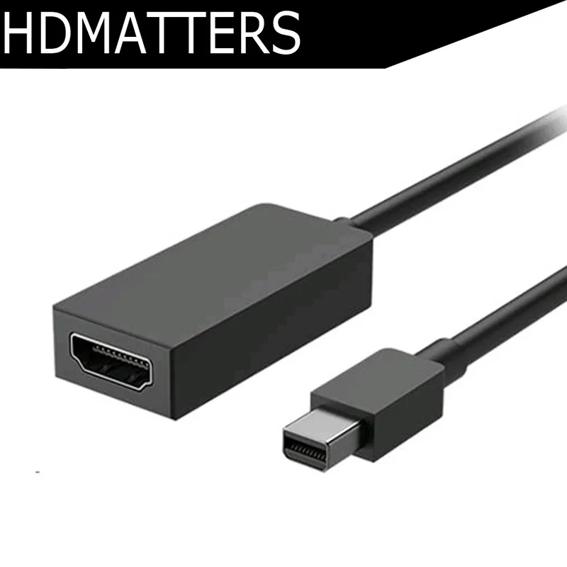 Mini Dp mini Displayport to HDMI AV adapter for Microsoft Surface 3 Surface Pro 3 & Pro 4 Surface Book
Mini Dp mini Displayport to HDMI AV adapter for Microsoft Surface 3 Surface Pro 3 & Pro 4 Surface Book