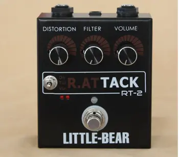 Little Bear 3 RAT Guitar Bass Distortion Effector effect Stomp Box Pedal LM308AN new
Little Bear 3 RAT Guitar Bass Distortion Effector effect Stomp Box Pedal LM308AN new