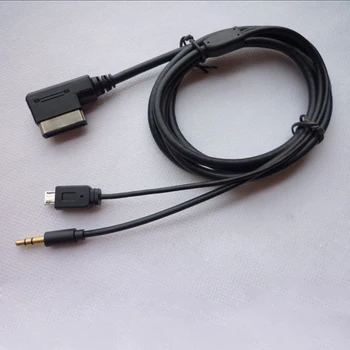 Biurlink AUX/Micro USB Plug Aux Cable Charging Wire for Volkswagen Golf Passat for Audi A1 A3 A4 A6 A8 Q3 Q5 Q7 TT
Biurlink AUX/Micro USB Plug Aux Cable Charging Wire for Volkswagen Golf Passat for Audi A1 A3 A4 A6 A8 Q3 Q5 Q7 TT