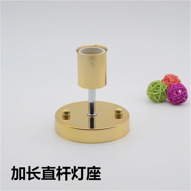 E27 lamp holder with lamp base and tube for led lights table lamp vintage celing rose ceiling canopy Lighting accessories
E27 lamp holder with lamp base and tube for led lights table lamp vintage celing rose ceiling canopy Lighting accessories